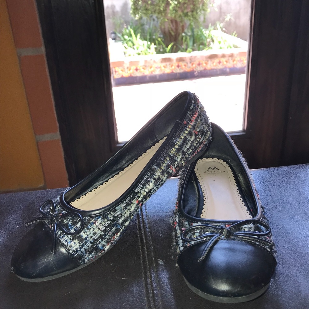 Black flats